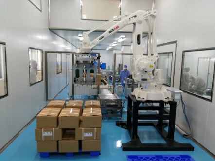 8-12 箱 / 分鐘高速碼垛，邁馳包裝線設備賦能企業(yè)智能升級